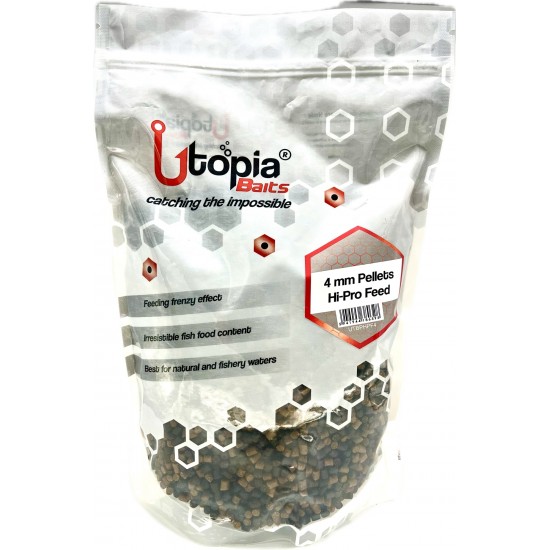 Pelete Utopia Baits - Hi-Pro Feed 4mm 1kg